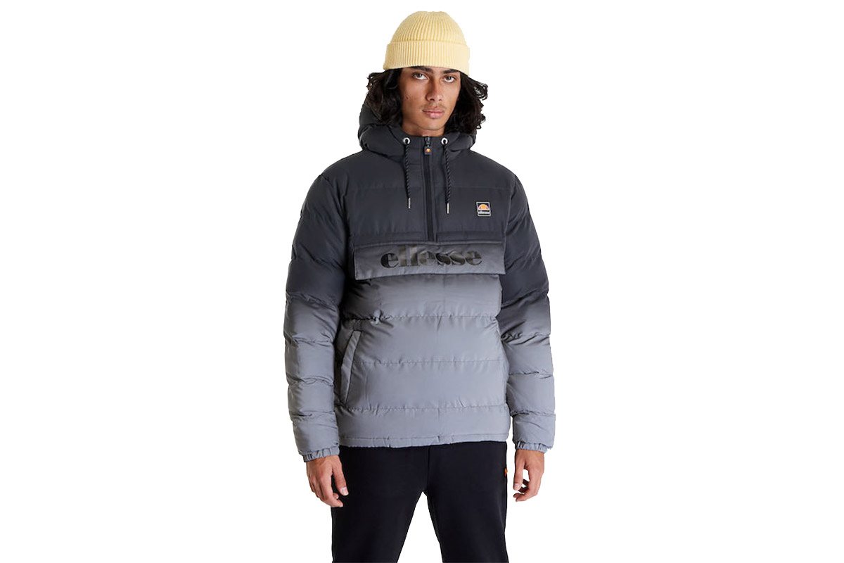 Ellesse Heritage Pilazzo Oh Jacket Ανδρικό (SHP16202 BLACK-SILVER) Μαύρο